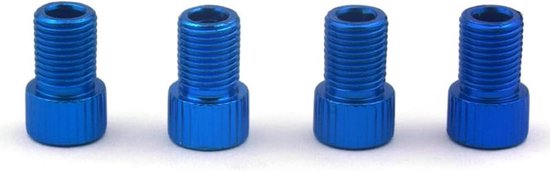 Fiets Ventieladapter - Frans Ventiel - Banden Oppompen - Aluminiumlegering Materiaal - 50 Stuks - Groen — afbeelding 2
