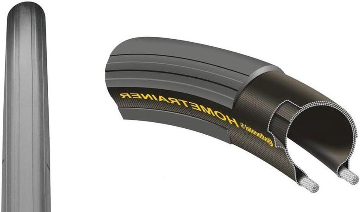 Fietsband Hometrainer - Rolband - Thuis trainen - Glad loopvlak - 700x32C - Zwart