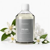 SteamStory Luxe Wasparfum Pearl - Zachte geur met katoenbloem & witte musk - 500 ml