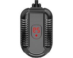 Aquarium Verwarmer - Waterverwarmer - Constante Temperatuur - Digitale Regelaar - 25W - Zwart