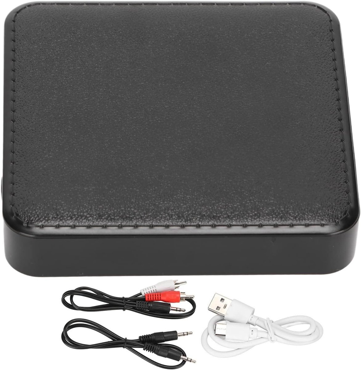 Draadloze Adapter - Audio Zender Ontvanger - Muziek Streamen - 2-in-1 Functionaliteit - 35 mm AUX - Zwart