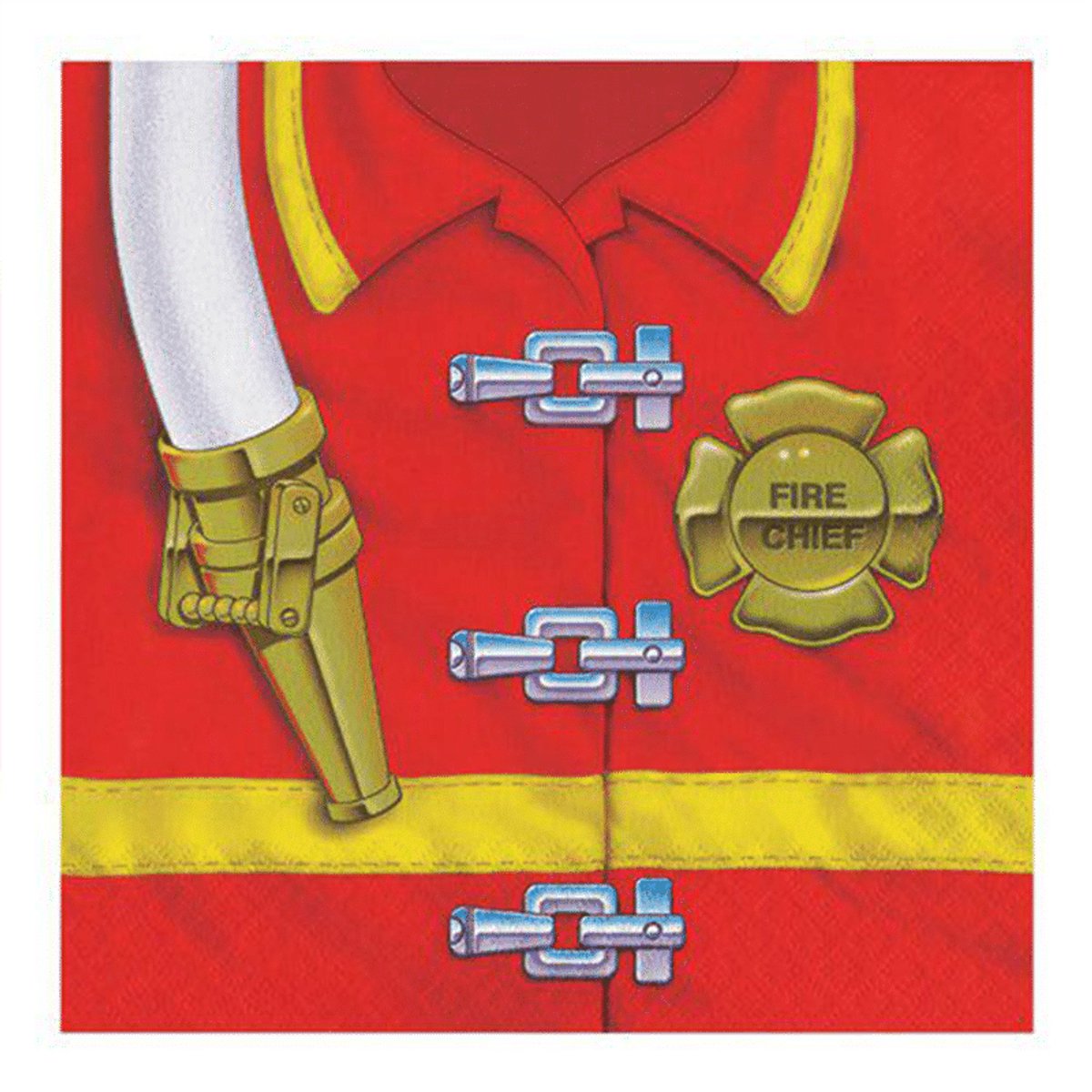 Creative Converting - Servetten Firefighter - 33 x 33 cm - 16 stuks