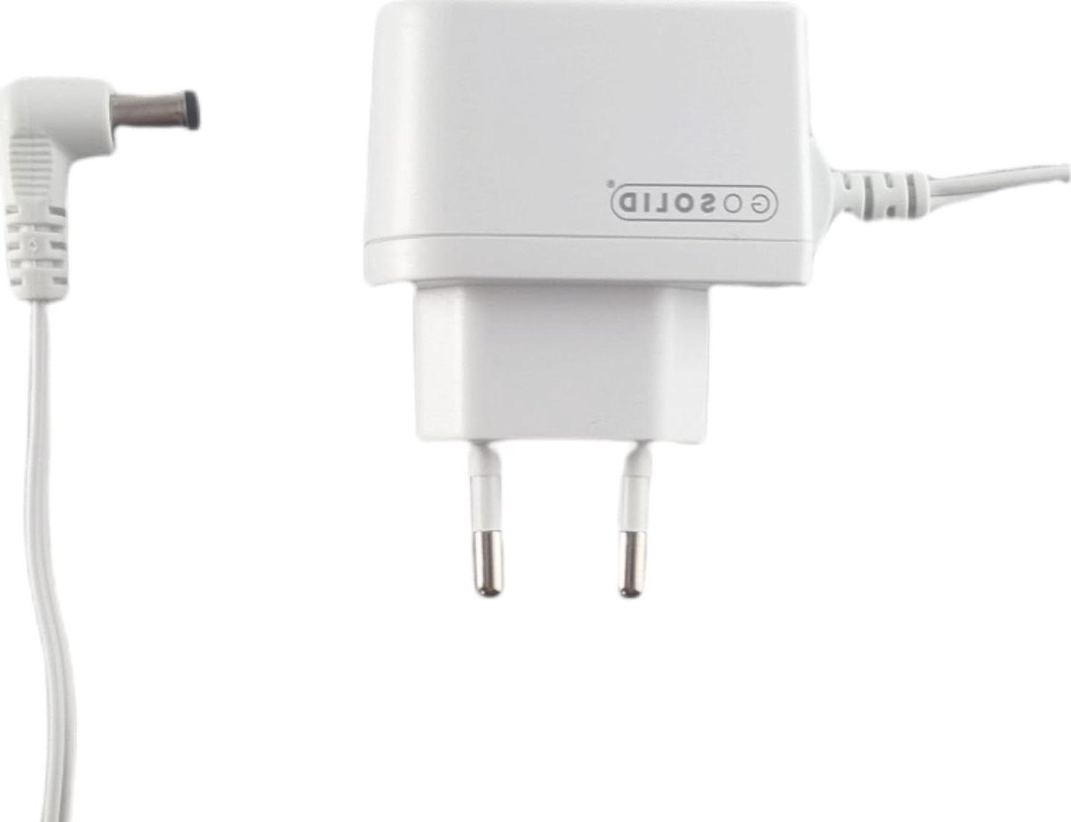 Babyfoon Oplader - Adapter Babyfoon - Baby in de gaten houden - Veilig en betrouwbaar - 2 meter snoer - Zwart