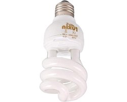 UVB Spaarlamp - Reptielenlamp Gloei - Terrarium Klimaat - Energiebesparend Ontwerp - 13 Watt - Wit
