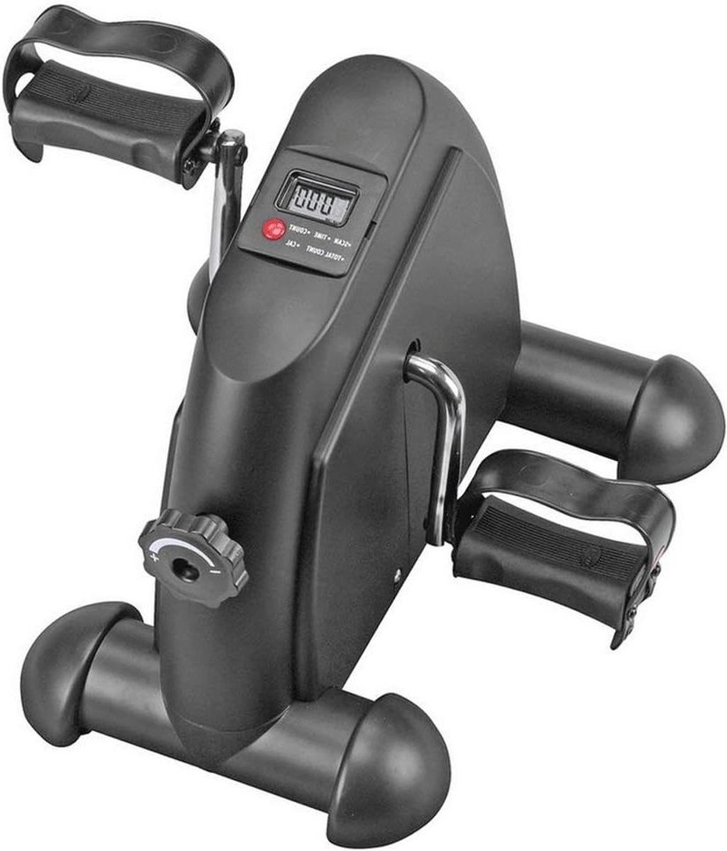 Pedaaltrainer - Stepper Revalidatie - Aerobe Training - Verstelbare Spanning - Compact Ontwerp - Grijs