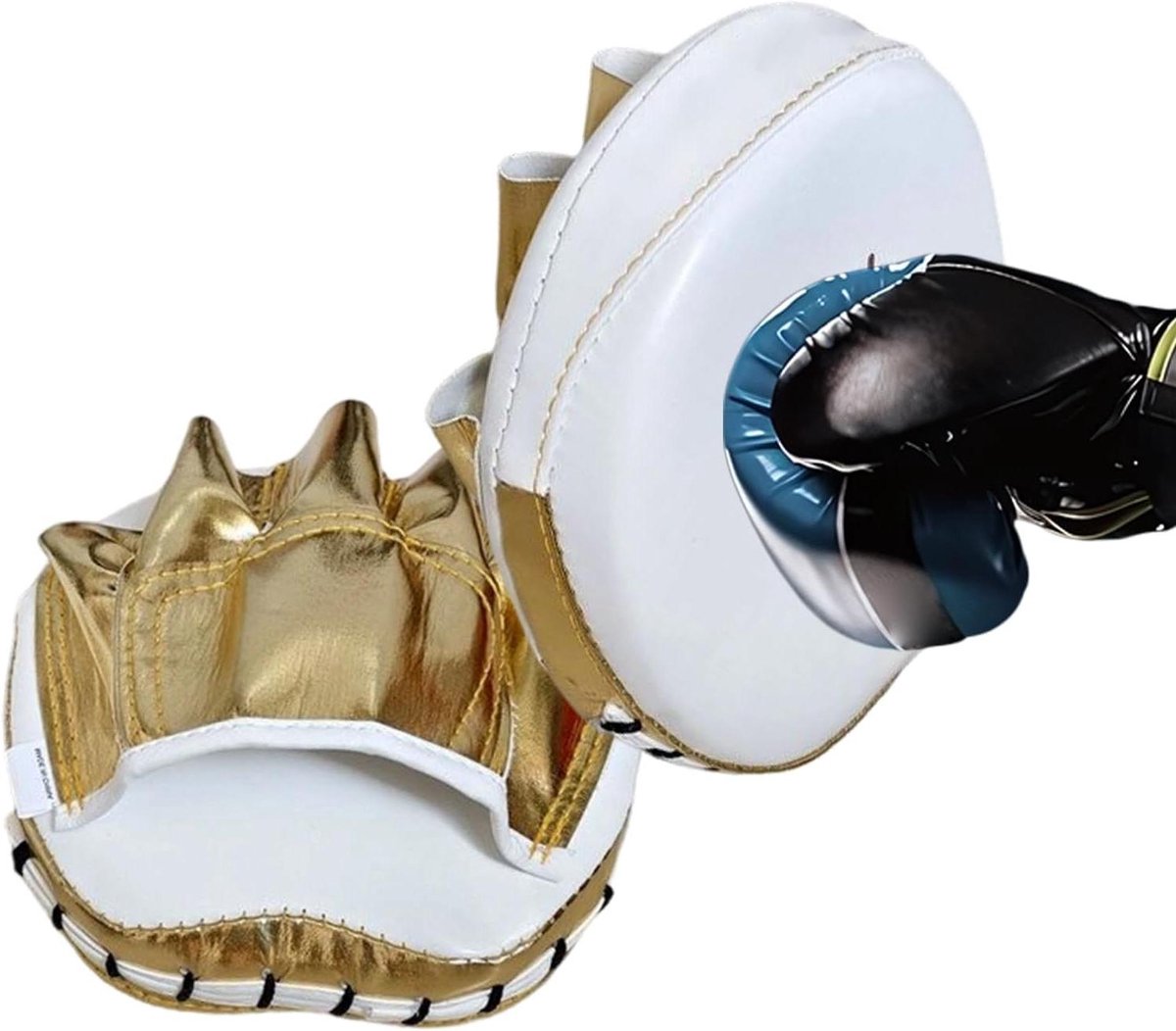Boksen Stootkussens - Handdoel Training - Vechtsport Training - Adaptieve Controle - 16x17x45 cm - Goud