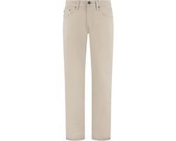 MASKOVICK - Clinton - Heren - Twill - Stretch Broek - Regular Fit - Beige - W36 L36