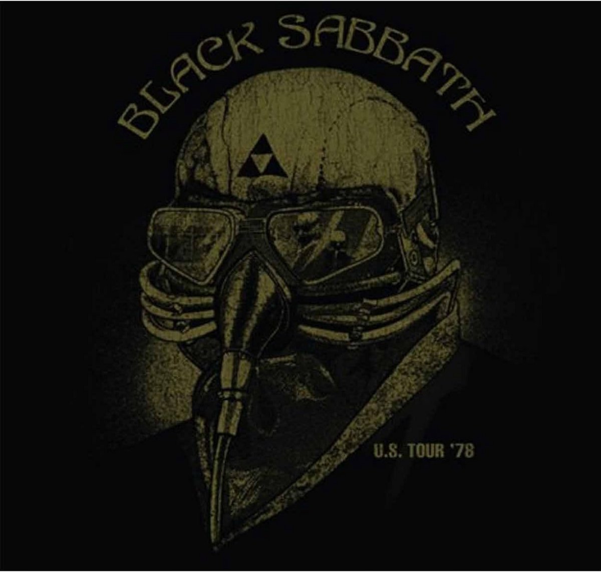 Black Sabbath Coaster US Tour 78 new Official 9.5cm x 9.5cm Cork single drink