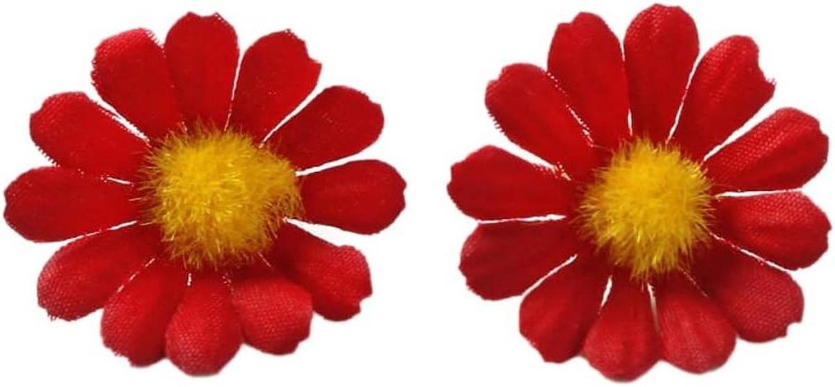 Mini Kunstbloemen - Zijdebloemen Madeliefjes - Knutselen Decoratie - Levendig Herbruikbaar