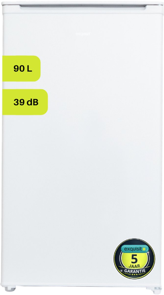 Bol.com Exquisit KS116-0-041EW - Tafelmodel Koelkast - 5 Jaar Garantie - Met vriesvak - Wit aanbieding