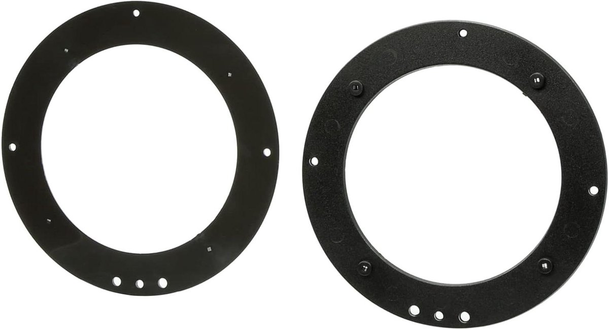 Speaker Adapters - Reducer Platen - Auto Audio - Maat Conversie - 165 naar 130 mm - Zwart