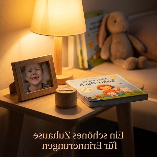 Melktanddoos voor het bewaren van melktanden en herinneringen - Perfect cadeau voor ouders — afbeelding 4
