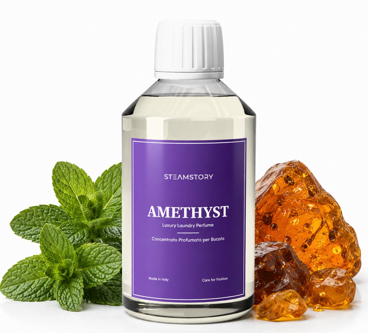 SteamStory Luxe Wasparfum Amethyst - Lavendel & violet met houtachtige basis - 250 ml