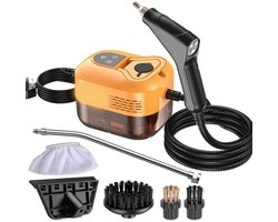 2500W Hogedruk Stoomreiniger – Hoge Temperatuur Stoomapparaat voor Airconditioner, Keuken, Auto & Meubels - Huishoudelijke Stoomreiniger, Ramenreiniger, Ontsmetter, Stoomreiniger 220-240V