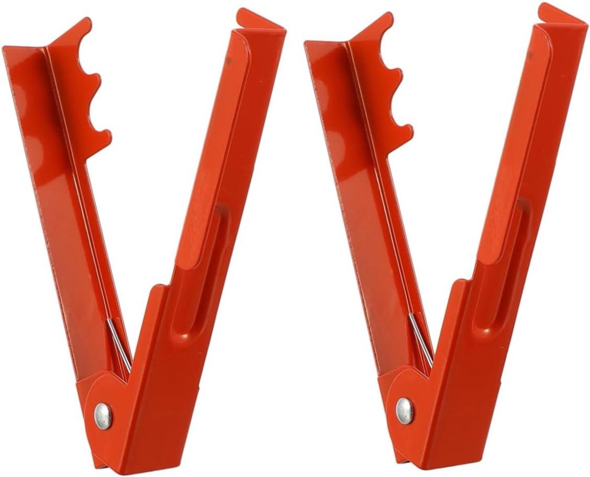 Bladstripgereedschap Rozen - Stengel stripper - Bloemen schikken - Stevig metaal - 2 stuks - Rooskleurig