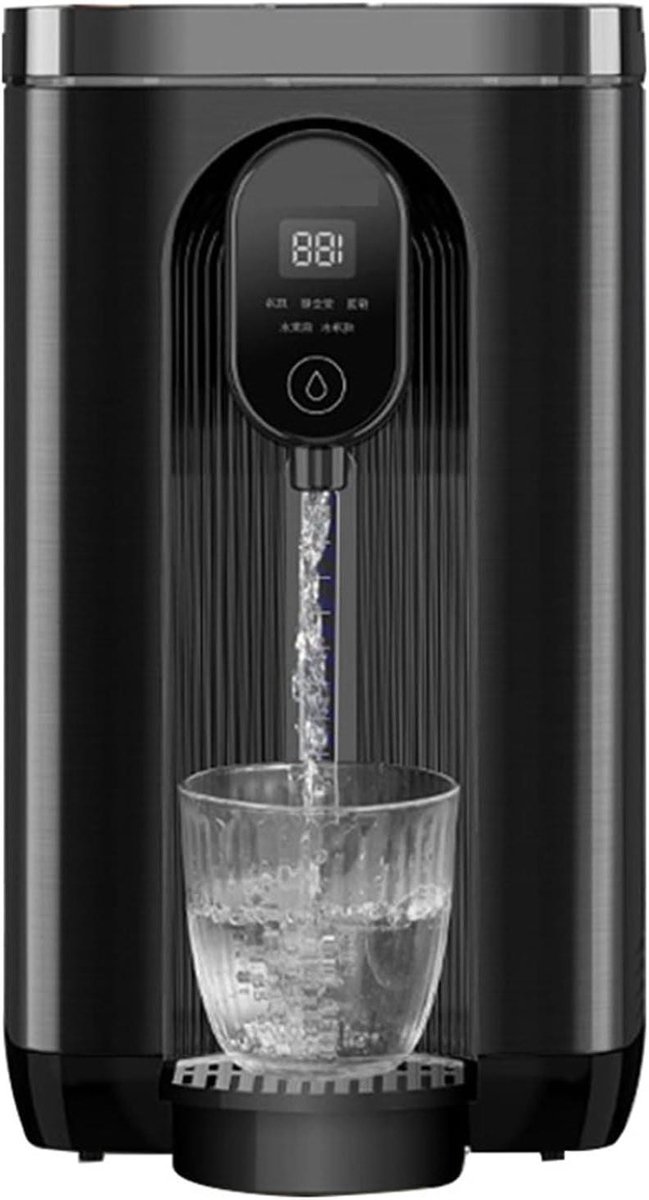 Heetwaterdispenser - Waterkoker - Direct Warm Water - 12 Temperatuurstanden - 4 Liter - Zilver