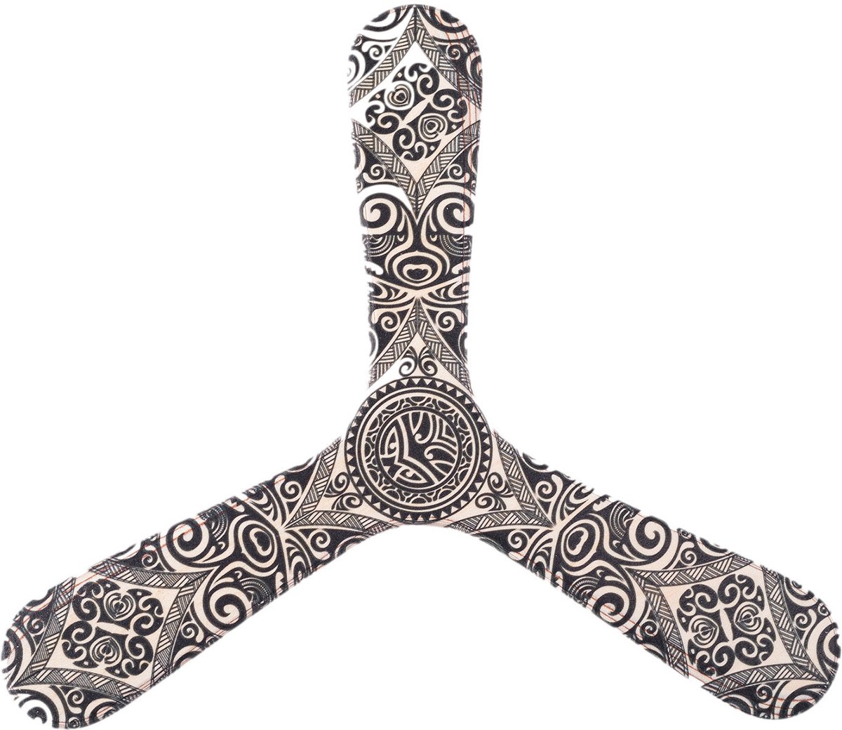 Boemerang Wallaby Boomerang Samoa WB004 Zwart 24 cm