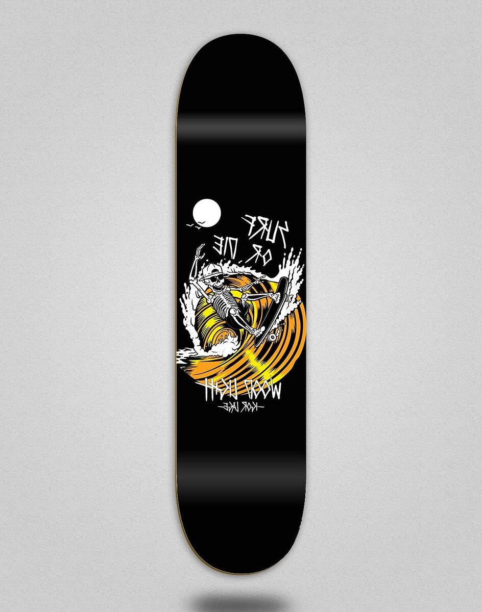 Houten Skateboard Dek Surf Deck Straat Skate Design 8.5 Inch