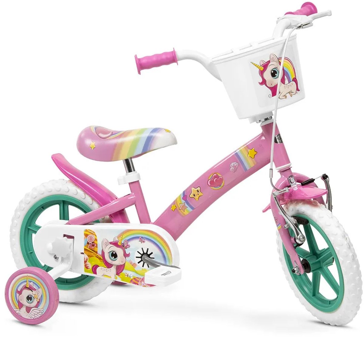 Toimsa Bikes 12´´ En71 Unicornio Fiets Veelkleurig 3-4 Years Jongen