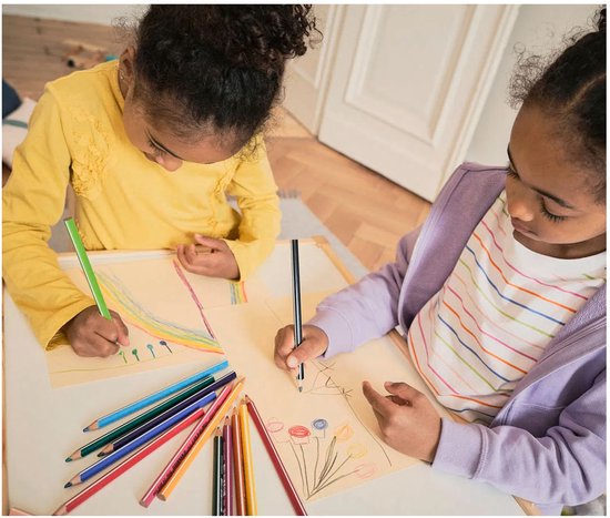 Crayons de couleur STABILO Trio - boîte de 15 couleurs