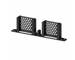 19 Inch Rack Mount Geschikt voor Ubiquiti UniFi UCG-Ultra / UXG-Max / UCG-Max – Modulaire Netwerk Beugel – Zwart
