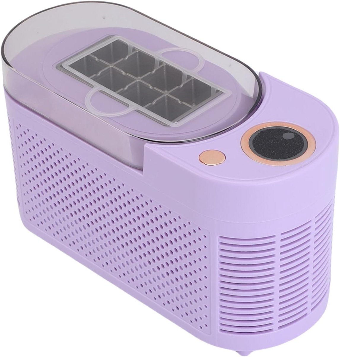 IJsmachine Aanrecht - Portable IJsmaker - Snelle IJsvorming - Dual Gebruik - 8.5 x 3.7 x 5in - Zwart