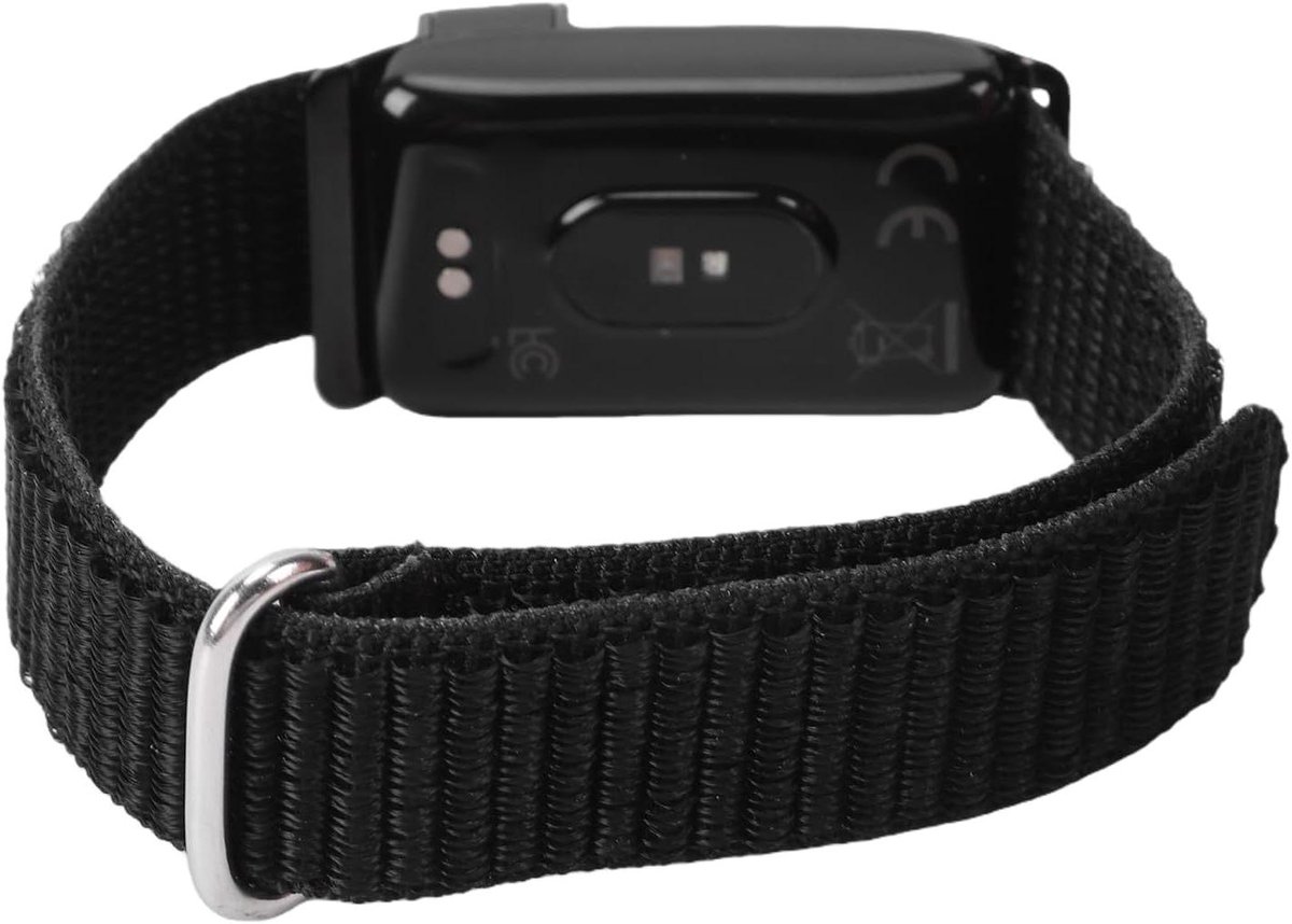 Slimme Armband - Fitness Tracker - Gezondheidsmonitoring - Offline Gegevensopname - 20 Dagen Batterij - Zwart