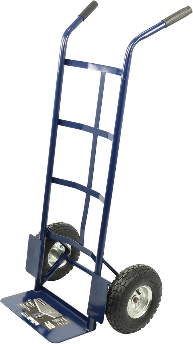 Kruiwagen - Transportkar - Zwaar Werk - Hoge Draagkracht - 200 kg - Staal