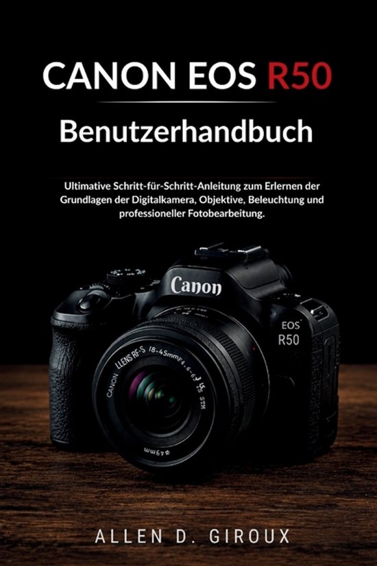 CANON EOS R50 Benutzerhandbuch - cover