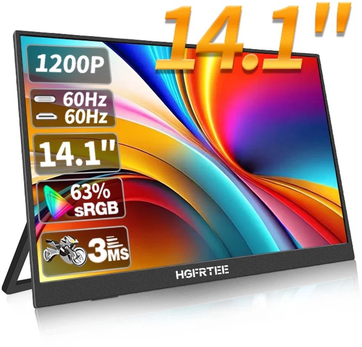 UrbanSelect - Portable Monitor - Full HD-resolutie - HDR-ondersteuning