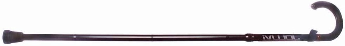 Wandelstok Classic - Stevige Stok - Veilig Wandelen - Verstelbare Lengte - 135 cm - Zwart