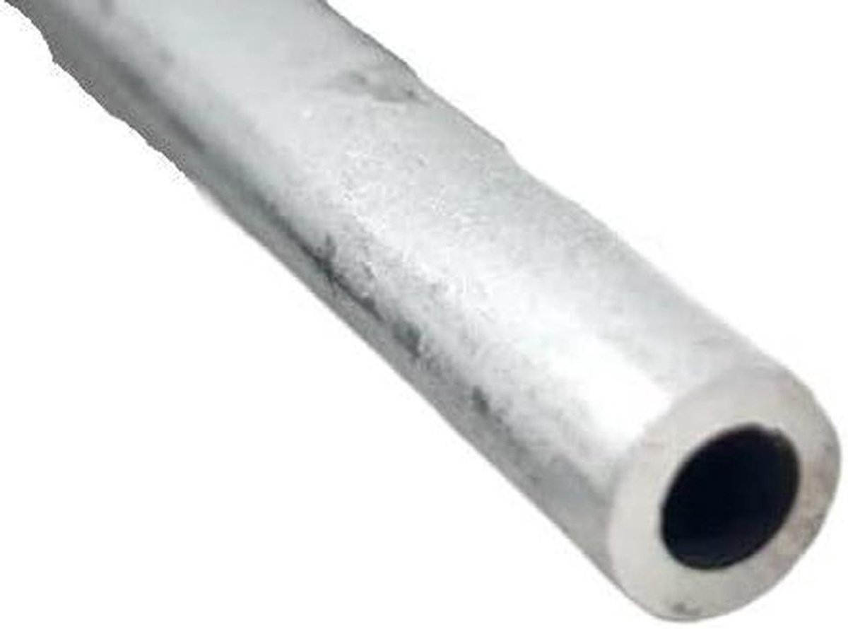 Aluminium Buis - Ronde Pijp - Meubelbouw - Sterke Ondersteuning - 300 mm Lengte - Metaal