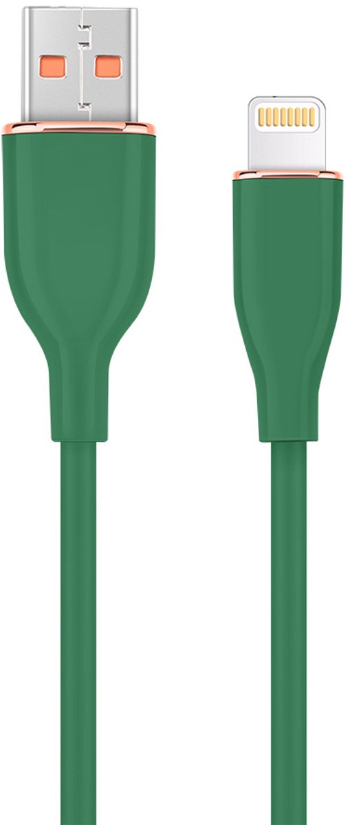 USB-A naar Lightning Kabel - Premium - 1,5 meter - Groen