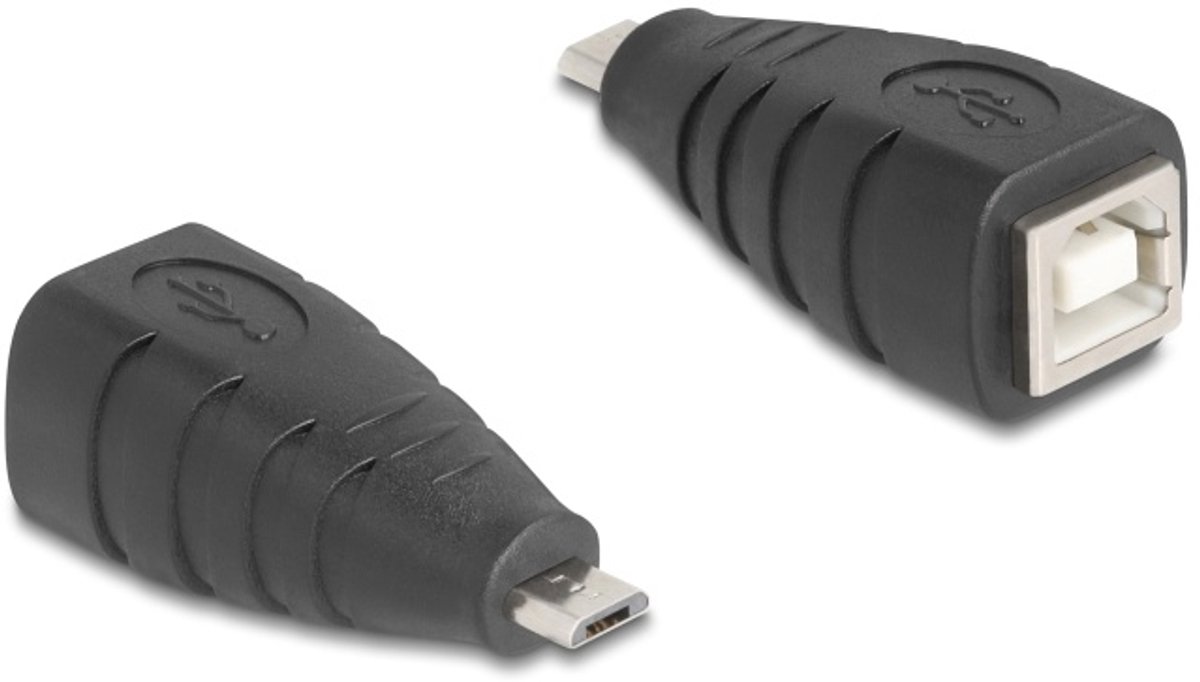Delock USB 2.0 Adapter USB Type Micro-B male to USB Type-B female