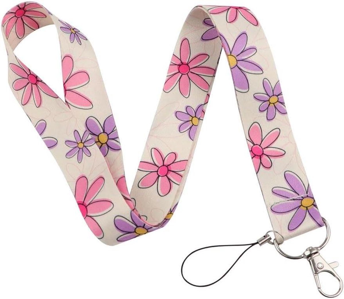 Kaarthouder Lanyard - ID Kaart Riem - Dagelijks Gebruik - Krasbestendig Venster - 7 x 11 cm - Multicolor