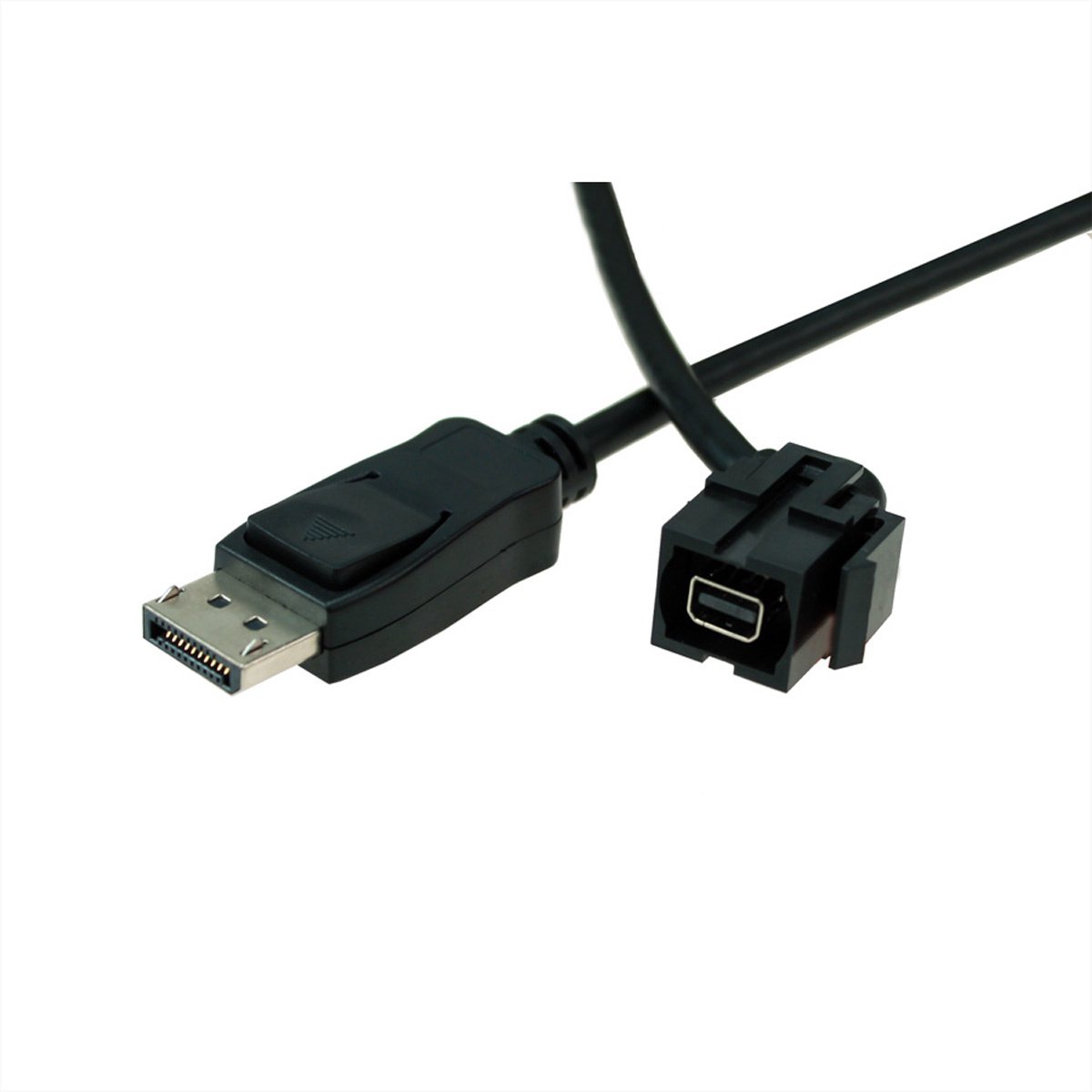 BACHMANN Keystone Mini Displayport/Displayport, zwart