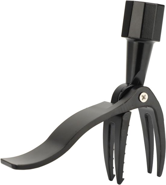 Onkruidtrekker Metaal - Wieder Tuin - Snel Wieden - Antisliphandgreep - 19.99 x 14.99 cm - Zilver — afbeelding 3