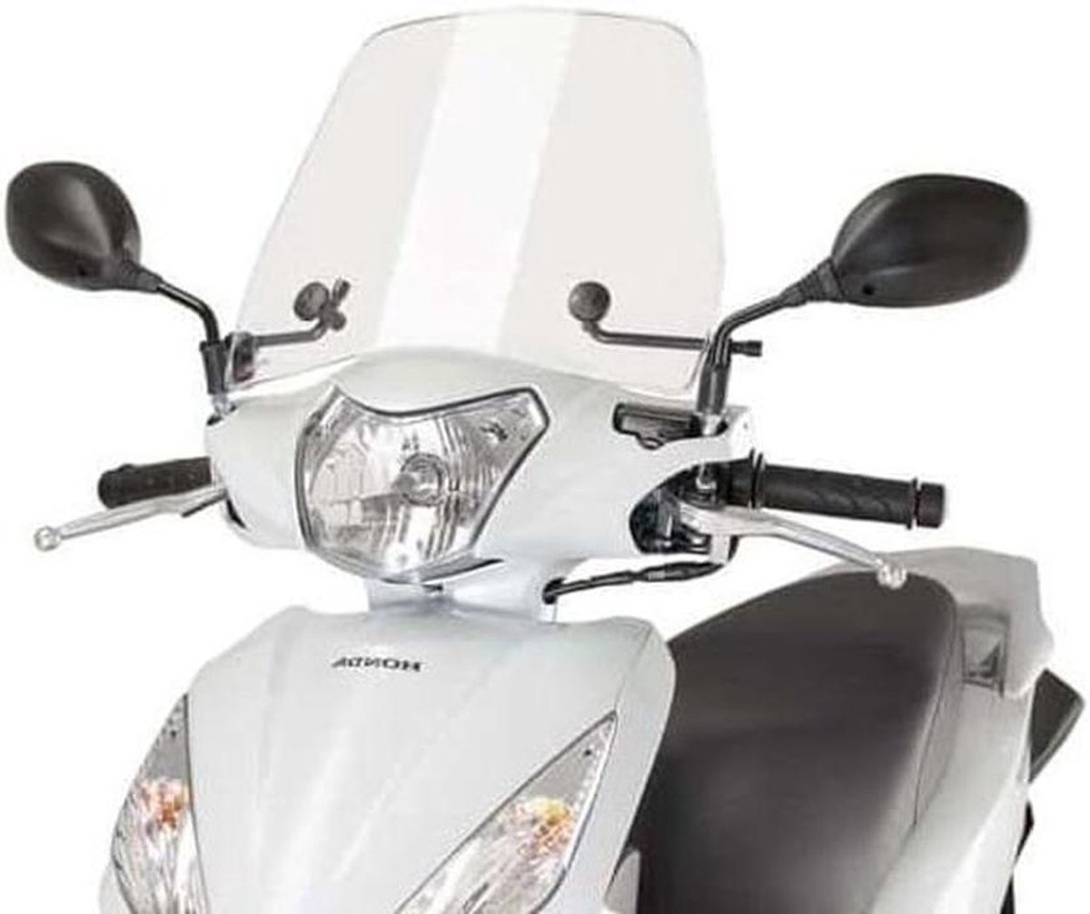 Windscherm Deflector - Verlaging - Motorrijden - Aerodynamisch Ontwerp - 3mm Dik - Transparant