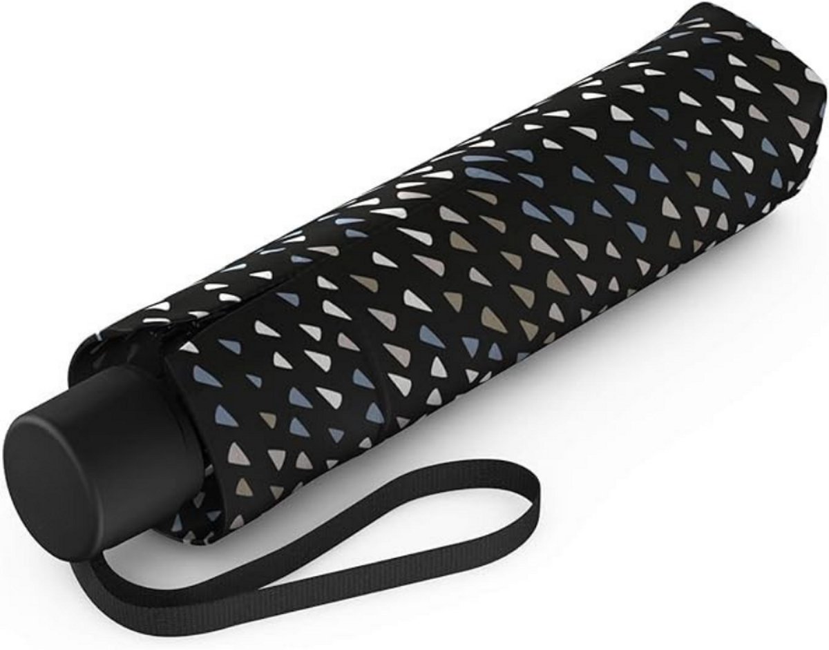 Zakparaplu - 98 cm - 8 Ribs - Mini Paraplu - Reisparaplu Klein - Compacte Paraplu - Opvouwbaar - Windbestendig - Lichtgewicht - UV-Bescherming - Zwart - van Imperatoris