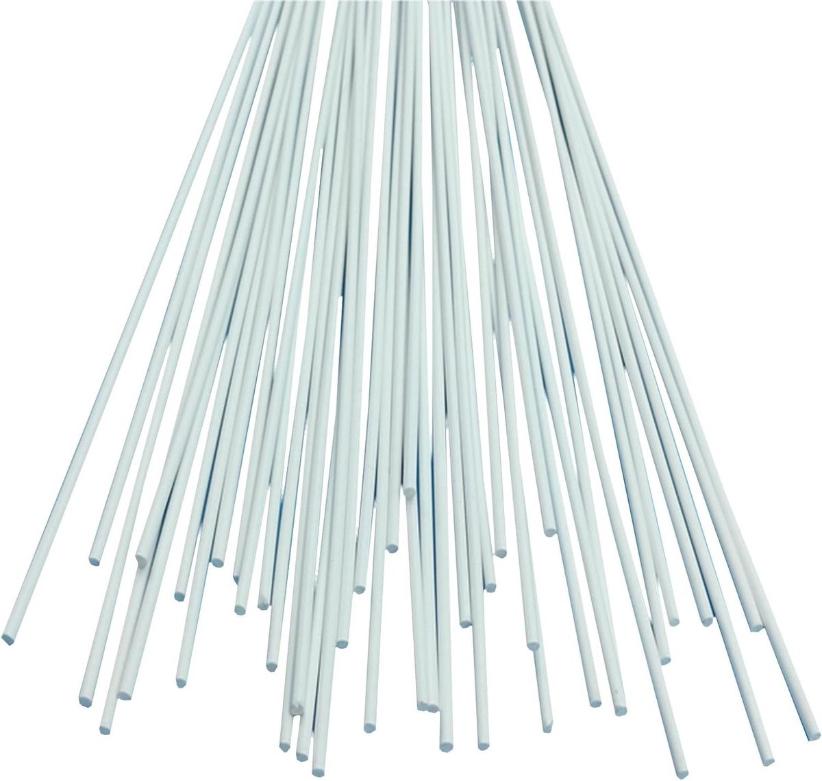 Kunststof lasstaven - CPVC staafjes - Kunststof reparatie - Hoge treksterkte - 2mm diameter - Wit