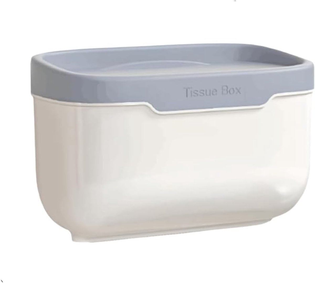 Wandgemonteerde Tissuehouder Grote Capaciteit - Servethouder Voor Woonkamer En Keuken - Afmeting 21.8x14x12.7 cm