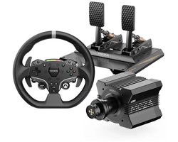 Moza Racing R12 V2 + MOZA ESX Steering Wheel + MOZA CRP2 Pedals Bundle – Direct Drive 12Nm – Xbox & PC