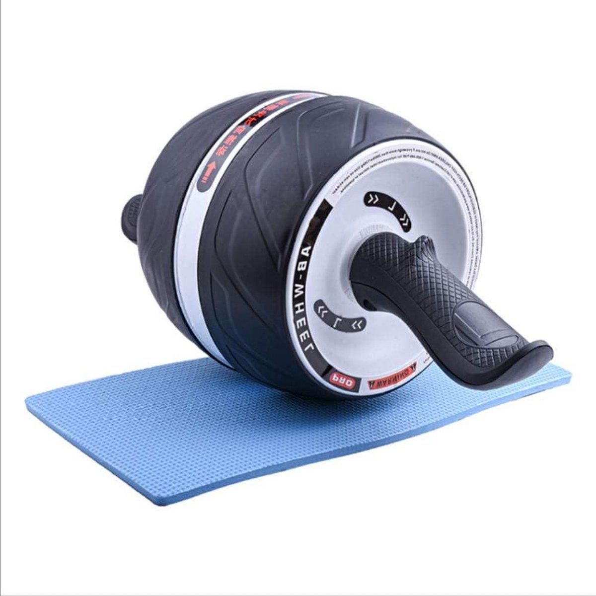 Buikwiel Fitness - Core Trainer - Buikspieren Trainen - Eenwielig Ontwerp - Niet gespecificeerd - Wit