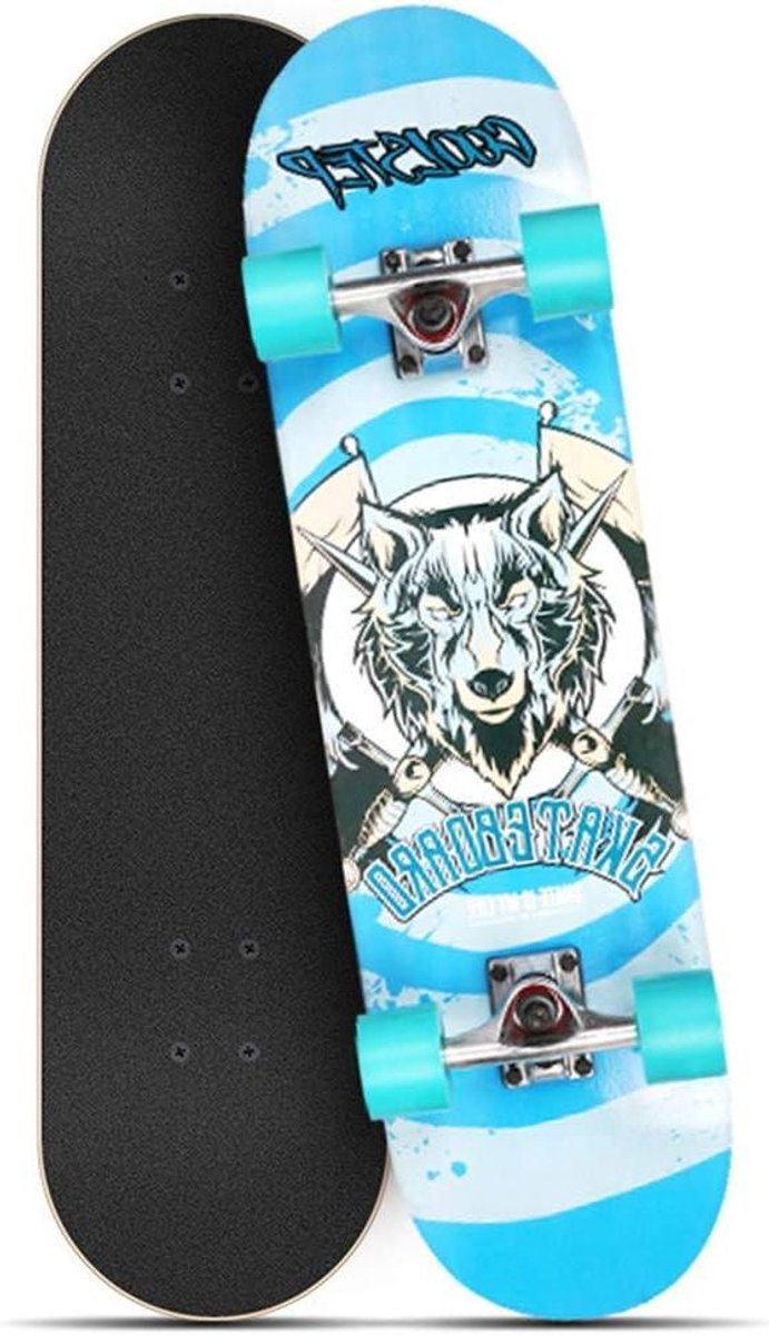 Compleet Skateboard Trick Board Cruiser Stunts en Tricks Dubbel Kick Dek 31 x 8 Inch