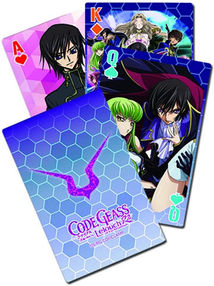 Code Geass: Lelouch of The Rebellion R2 Big Group playing cards
