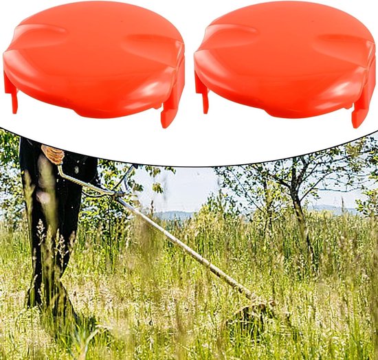 2 Stuks Spoelcover voor Grastrimmer - Geschikt voor SmallCut 300 en Modellen 8845, 8844, 9824, 9826 - Hoogwaardige Grastrimmer Accessoires, Eenvoudige Installatie en Comfortabel Gebruik — afbeelding 4