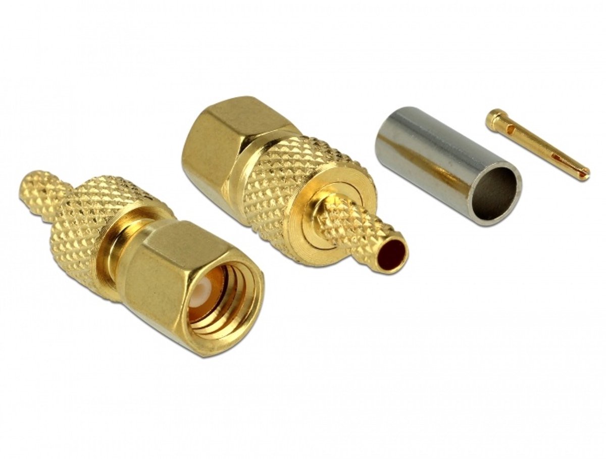 Delock SMC male for crimping RG-174 / RG-316