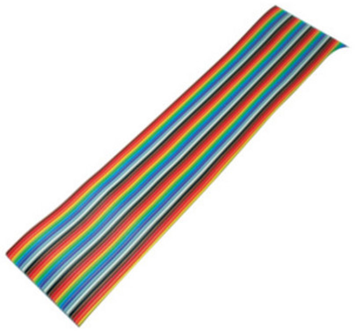 Flachkabel farbig Raster 1,27mm 34 pin 10m
