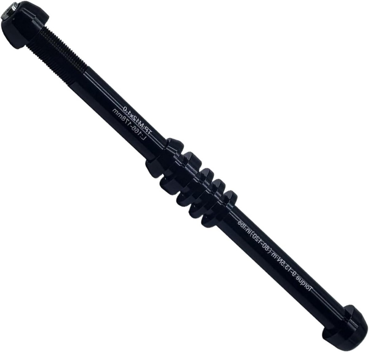 Fietstrainer As - Reservewielas - Indoortraining Fietsen - Brede Compatibiliteit - 135-148 mm - Zwart