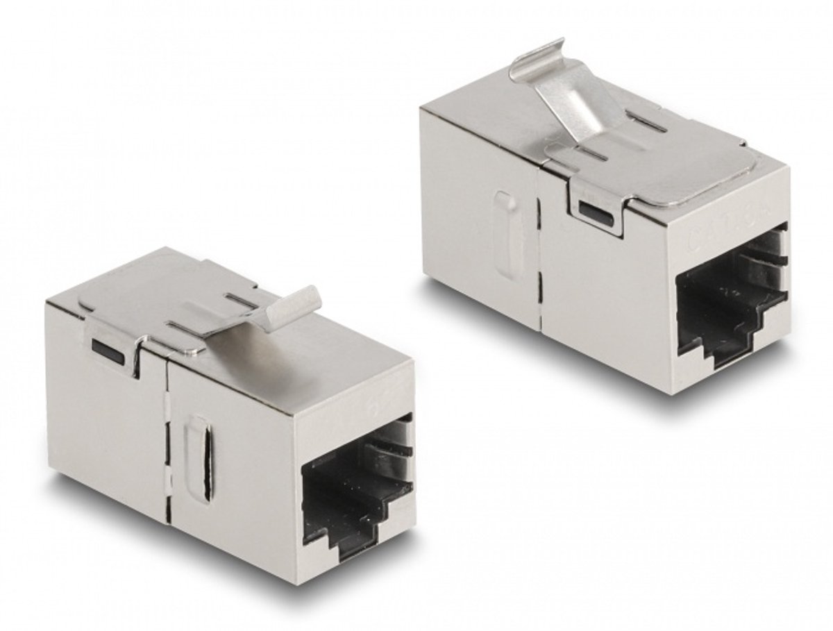 Keystone -module RJ45 Jack to RJ45 Jack CAT6A